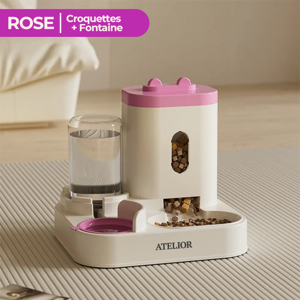 Distributeur Atelior de Croquettes pour Chat